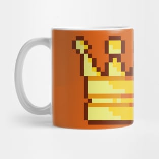 king's crown pixel Mug